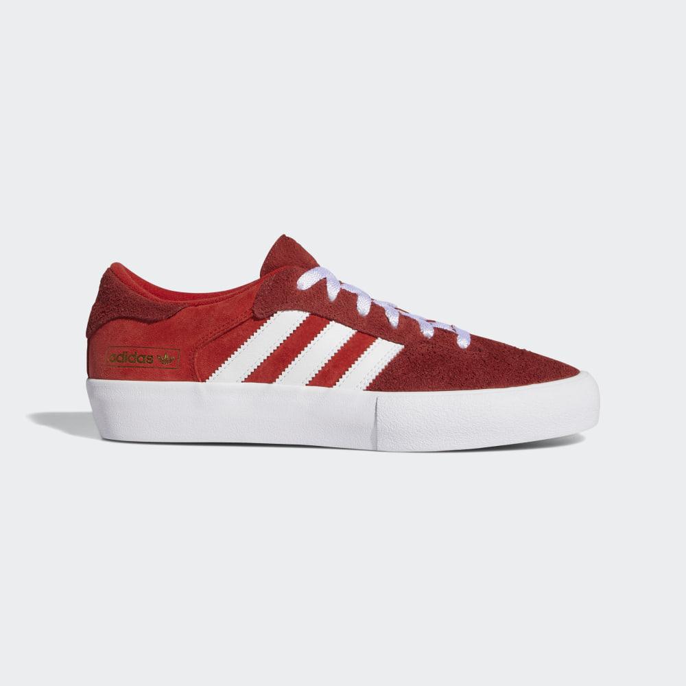 Adidasi Skate Adidas Matchbreak Super Dama Romania - Rosii Inchis/Albi/Aurii Metal EG2726
